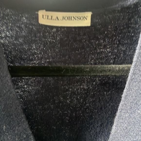 Ulla Johnson Merino‎ Wool Cardigan Navy L - Picture 7 of 8